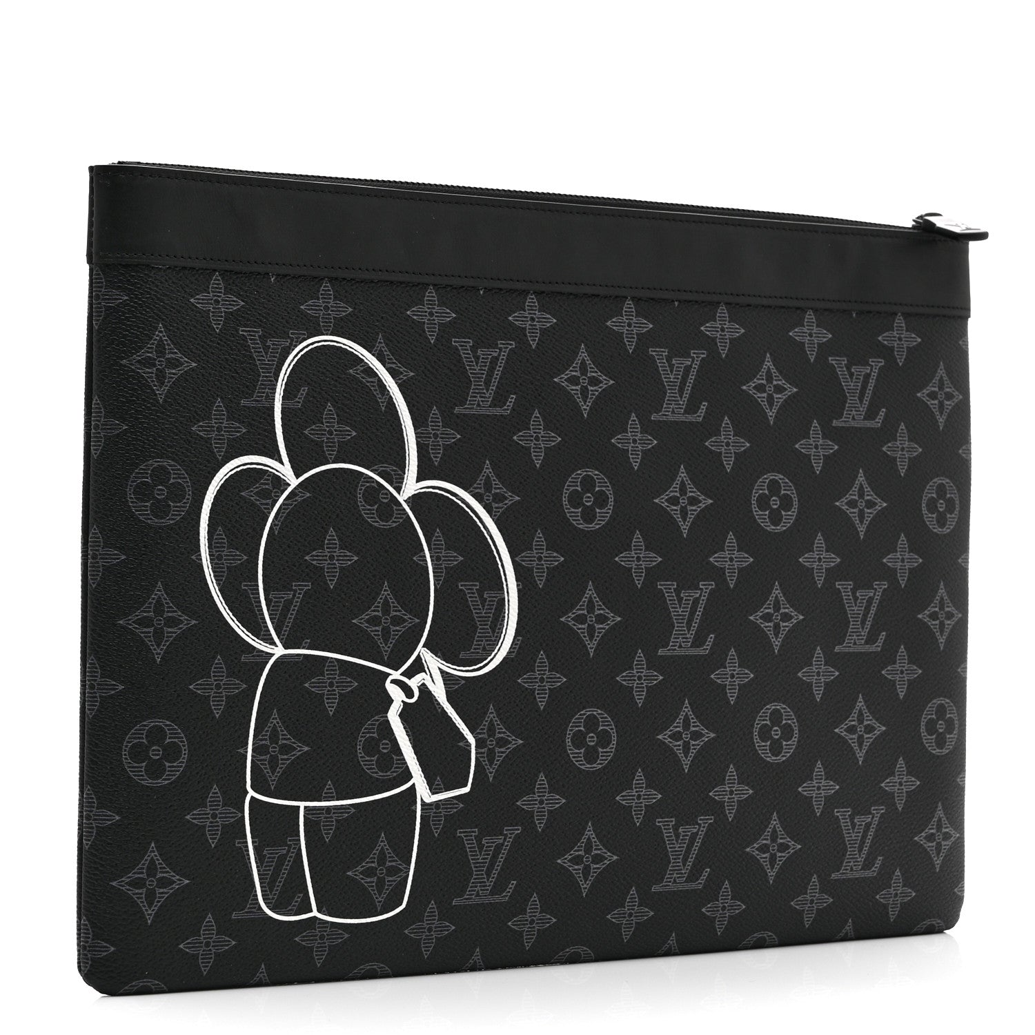 Louis Vuitton Monogram Eclipse Vivienne Apollo Pochette GM 3 of 9