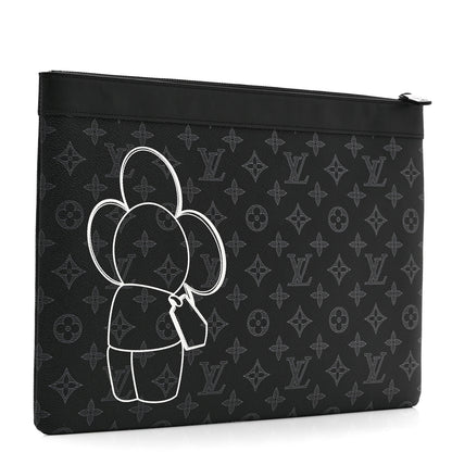 Louis Vuitton Monogram Eclipse Vivienne Apollo Pochette GM 3 of 9