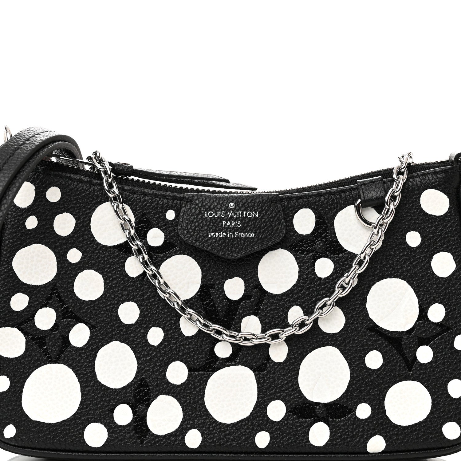 Louis Vuitton LV X YK Empreinte Easy Pouch On Strap Black White 8 of 11