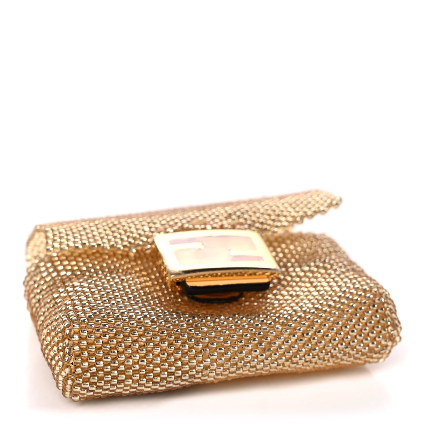 Glass Vitello King Beaded Mini Pico Baguette Charm Semolino