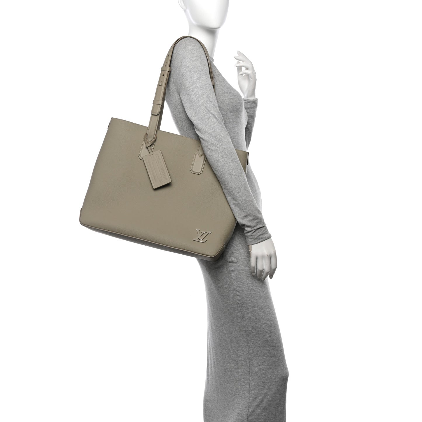 Calfskin Aerogram Fastline Tote Sage