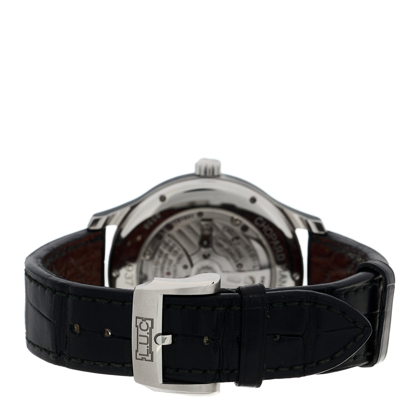 Stainless Steel Alligator 42mm L.U.C Automatic Watch