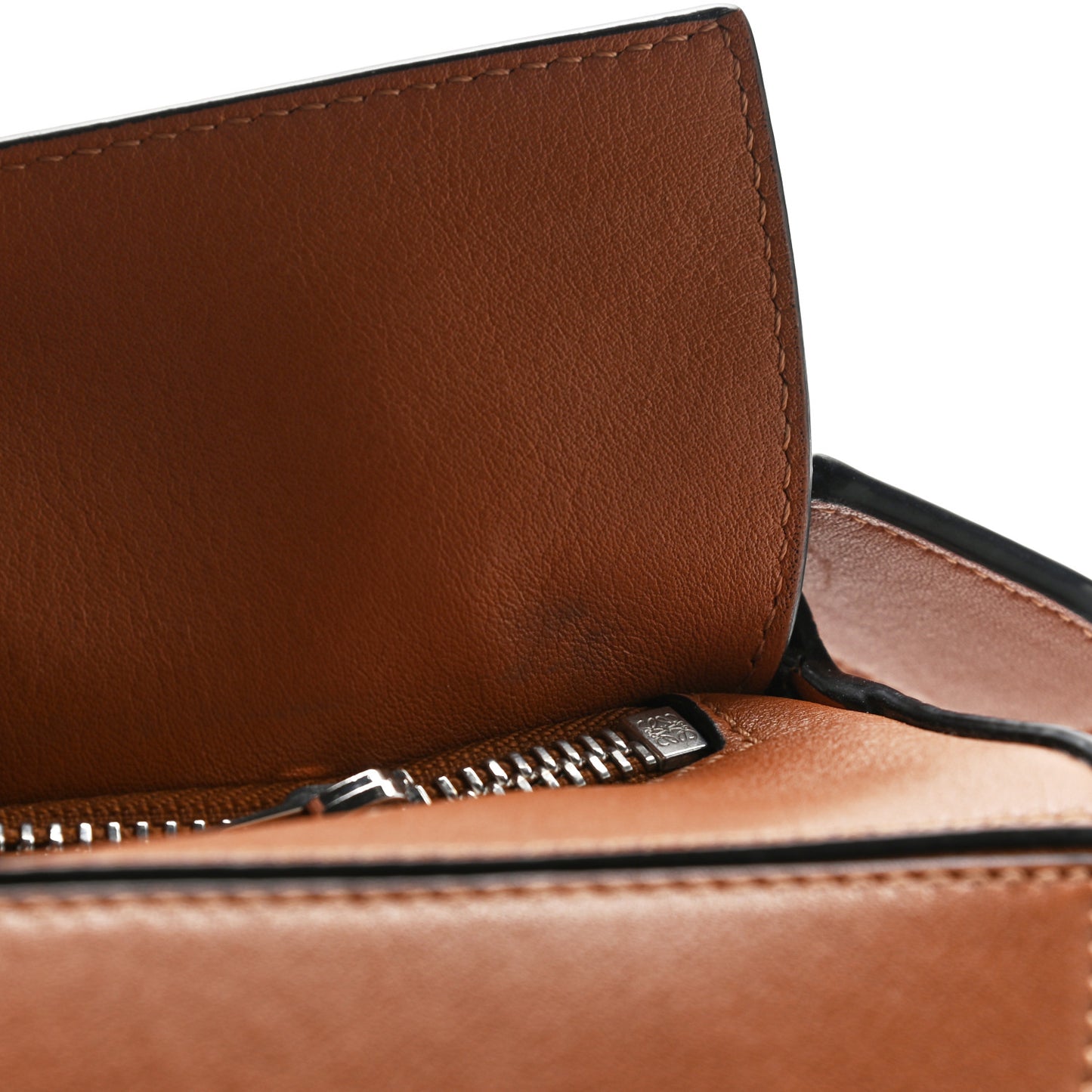 Calfskin Small Puzzle Bag Tan