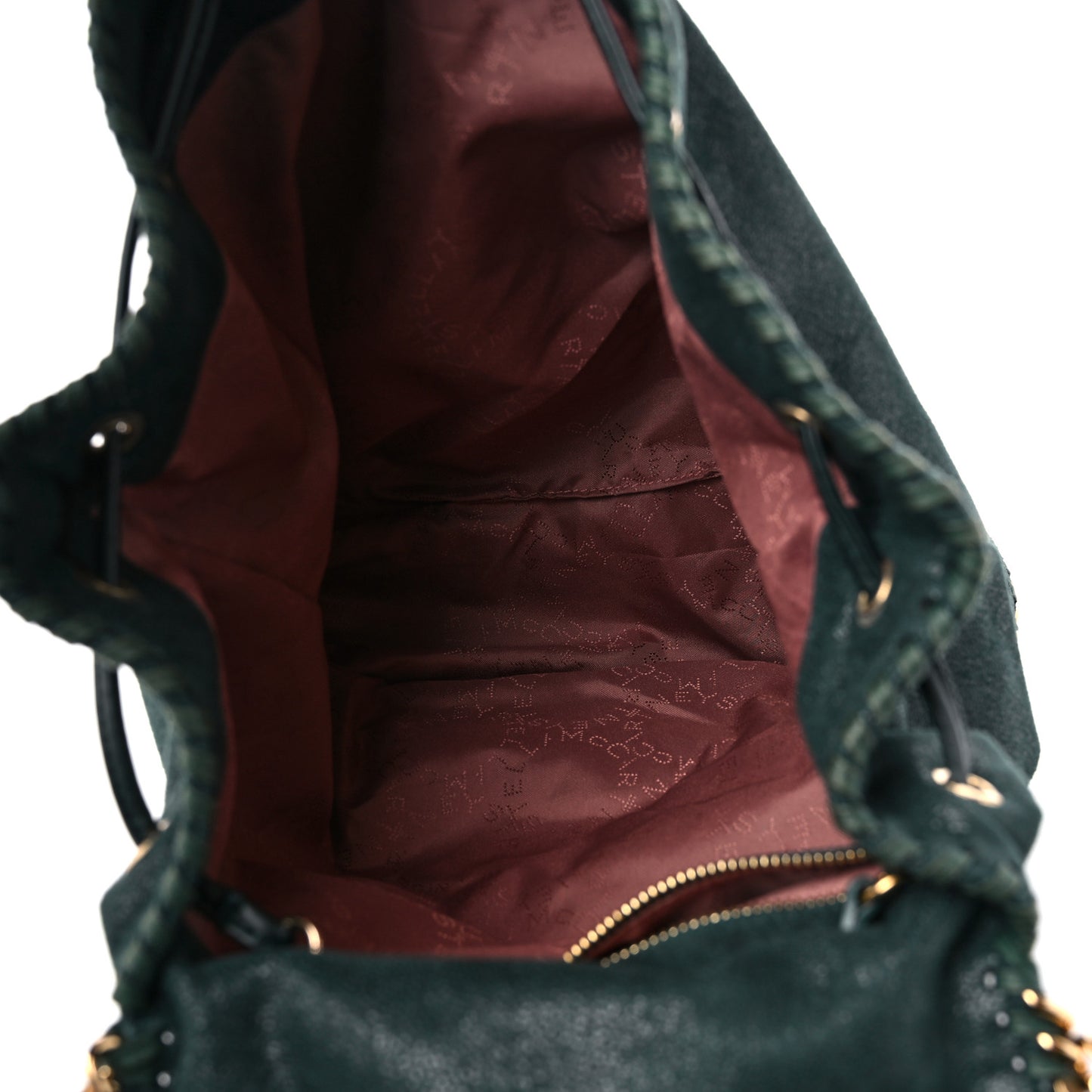 Shaggy Deer Falabella Backpack Green