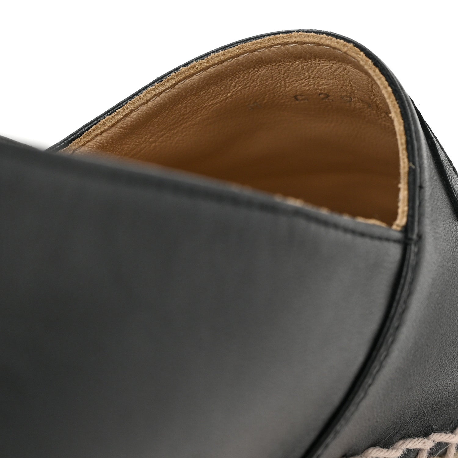 Chanel Lambskin CC Espadrilles 38 Black 8 of 8