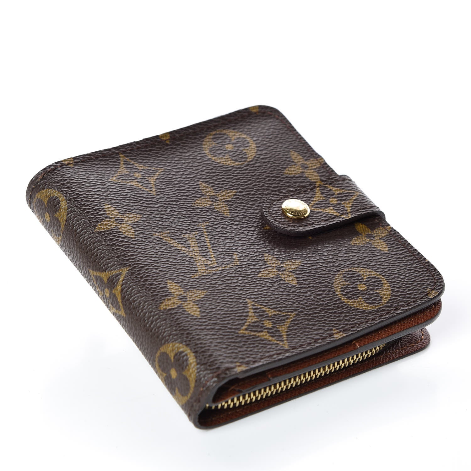 Louis Vuitton Monogram Compact Zippe Zipped Wallet 4 of 10