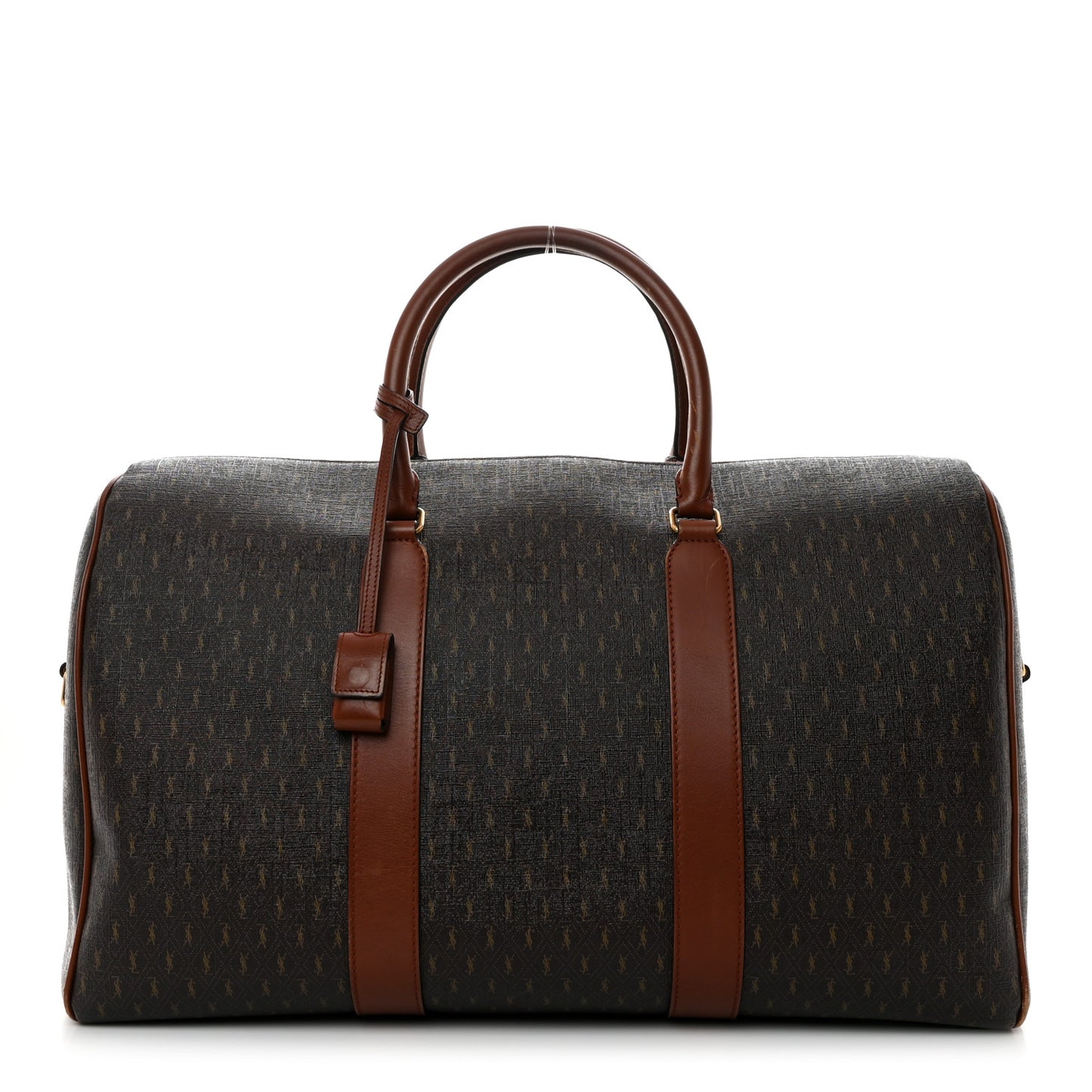 Canvas Smooth Calfskin Le Monogramme Duffle Chestnut