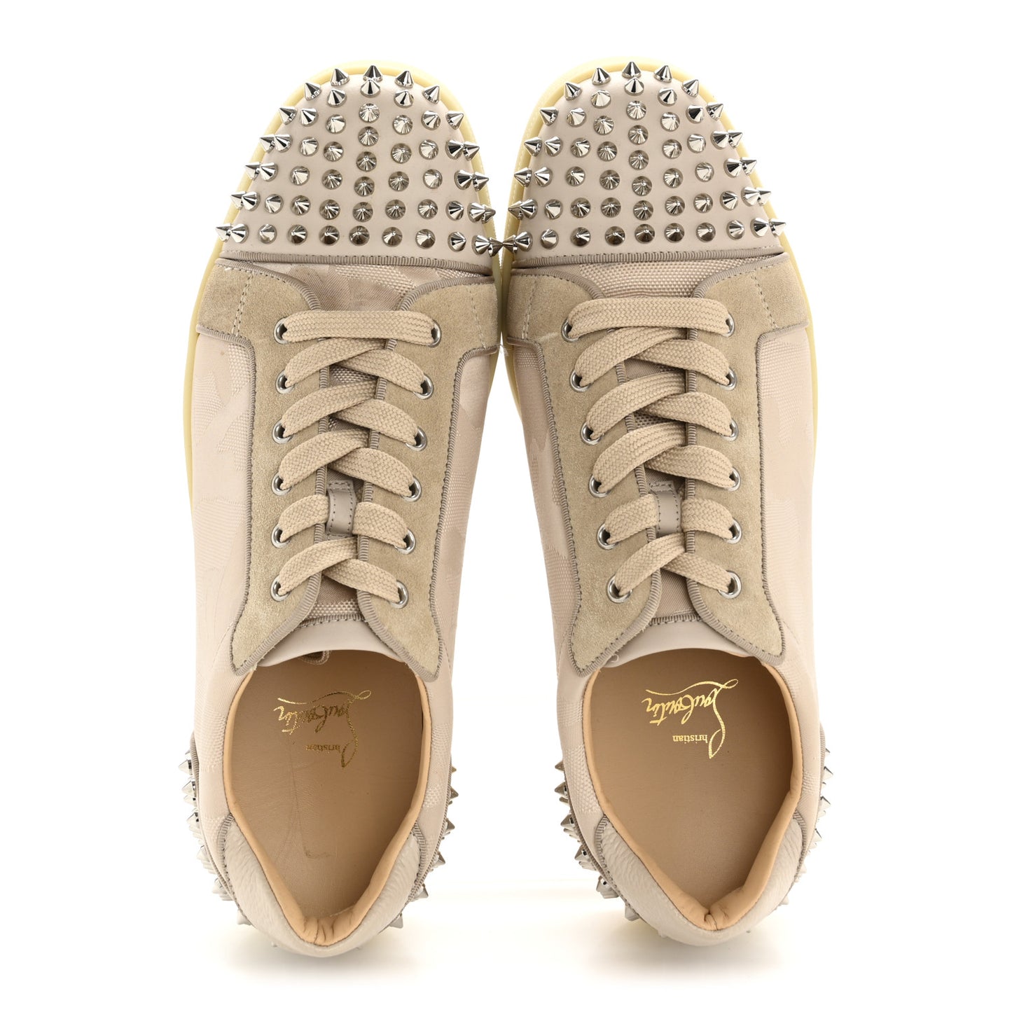 Camouflage Jacquard Seavaste 2 Orlato Flat Sneakers 43 Desert Silver