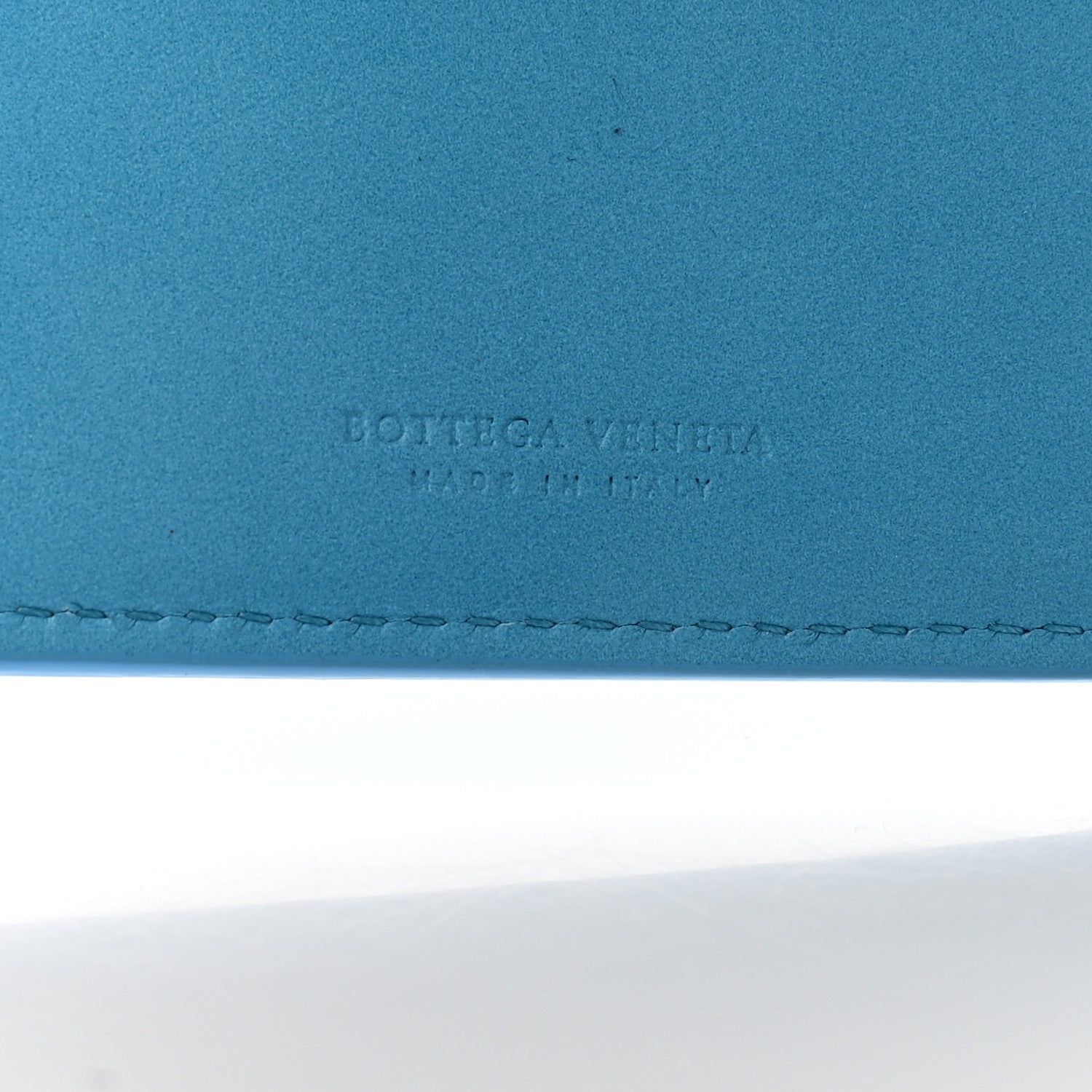 Bottega Veneta Nappa Intrecciato Bifold Wallet Sky Blue 6 of 10
