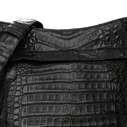 Nancy Gonzalez Crocodile Crossbody Bag Black 9 of 14