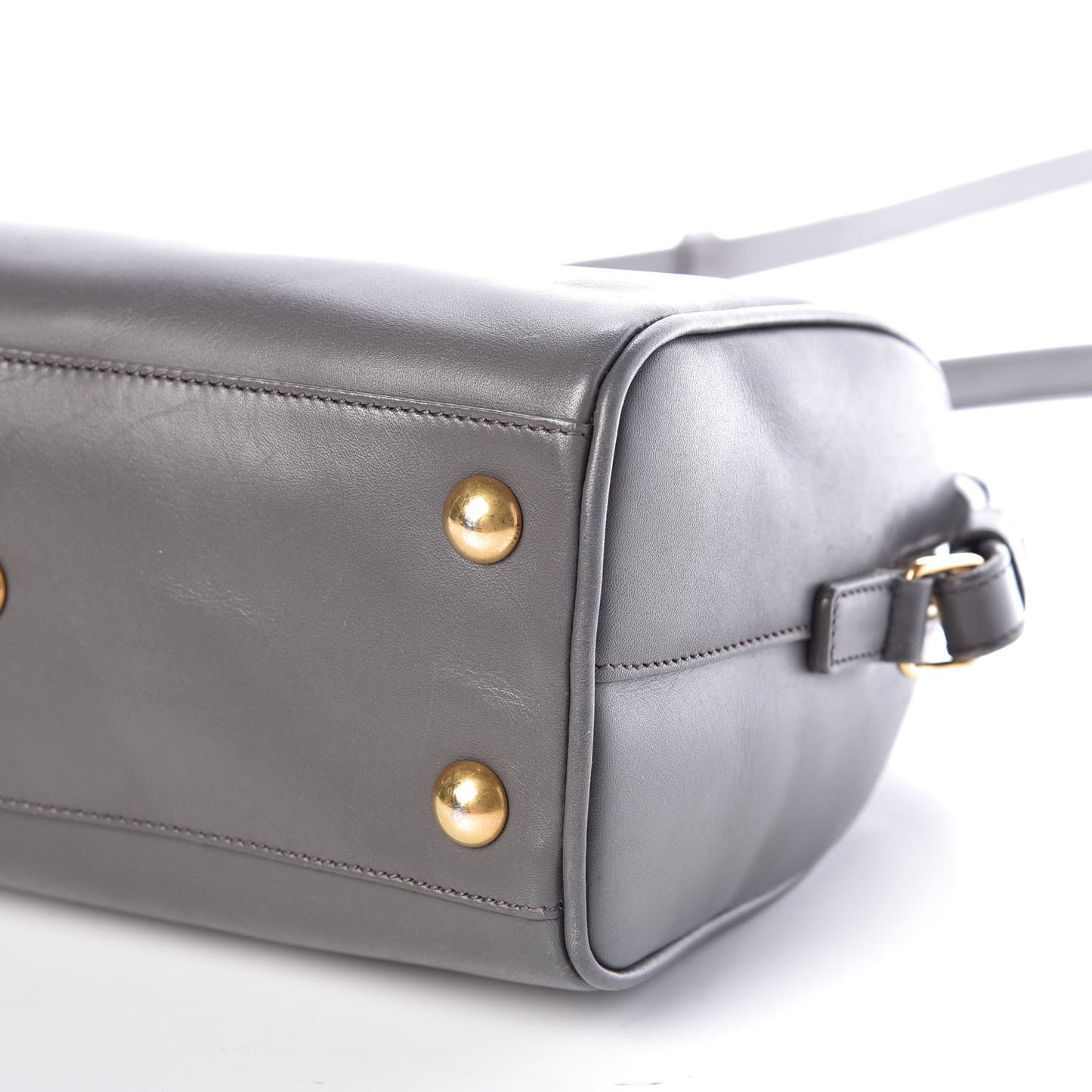 Calfskin Classic Baby Duffle Fog