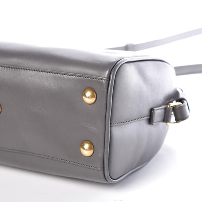 Saint Laurent Calfskin Classic Baby Duffle Fog 12 of 16