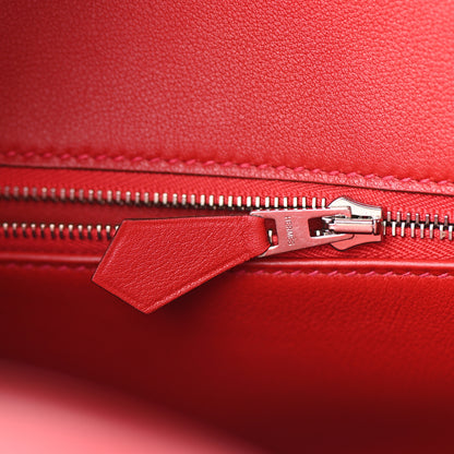 Hermes Swift Birkin 25 Vermillion 21 of 36