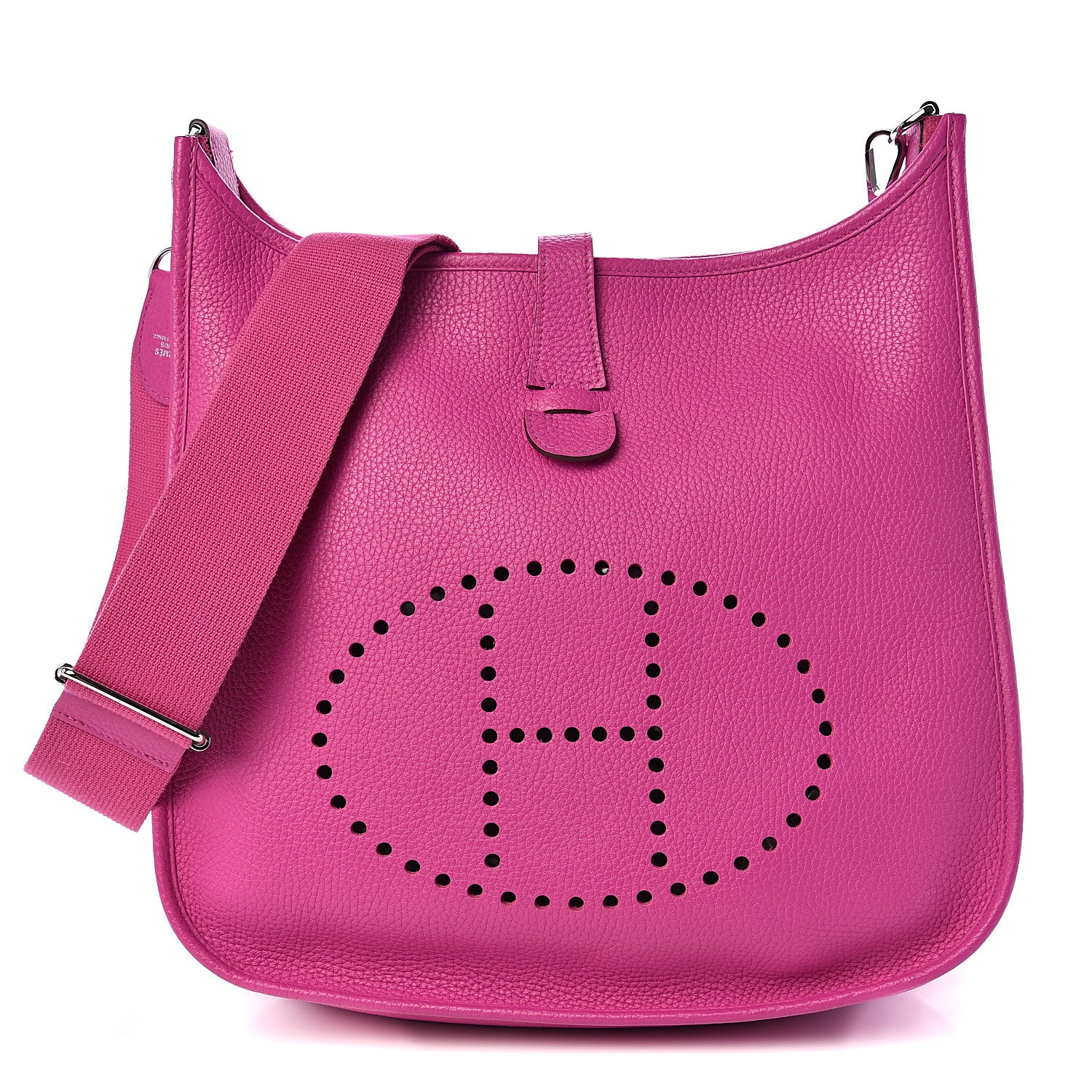 Hermes Taurillon Clemence Evelyne III GM Magnolia 1 of 9