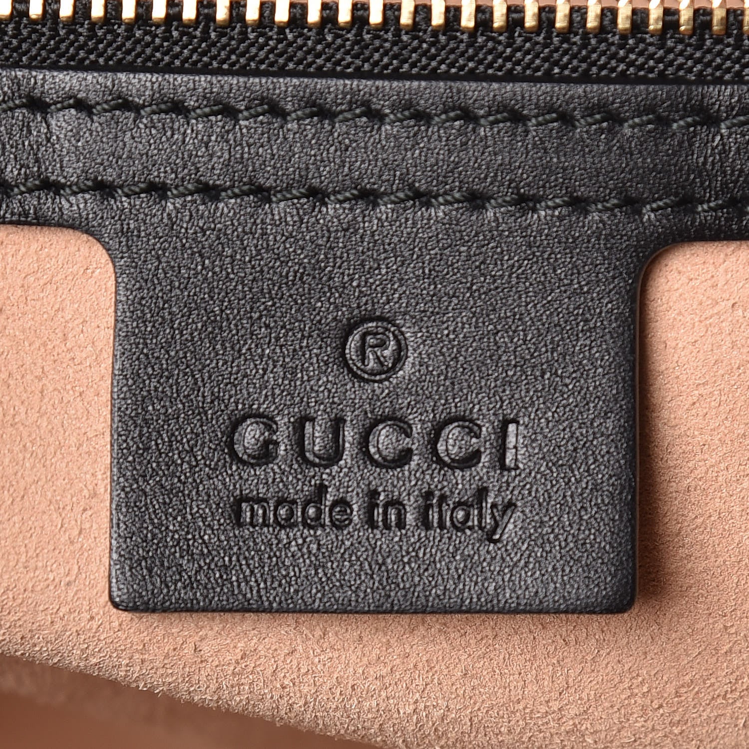 Gucci Guccissima Medium Padlock Tote Black 8 of 10