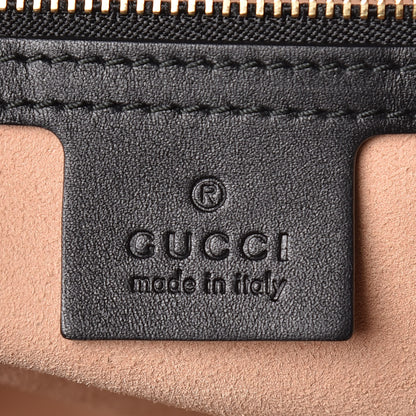 Gucci Guccissima Medium Padlock Tote Black 8 of 10