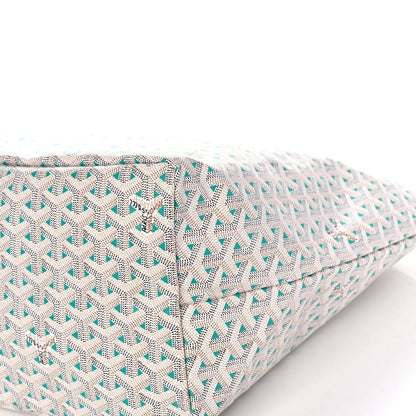 Goyard Goyardine Saint Louis Claire Voie GM White Opaline 11 of 13