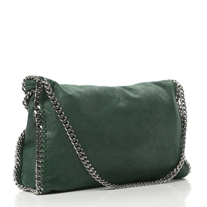 Stella McCartney Shaggy Deer Falabella Fold Over Tote Green 4 of 11