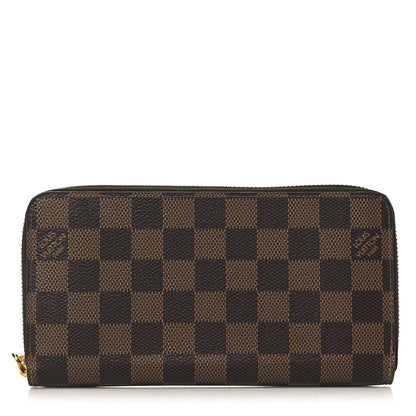 Louis Vuitton Damier Ebene Zippy Wallet 1 of 8