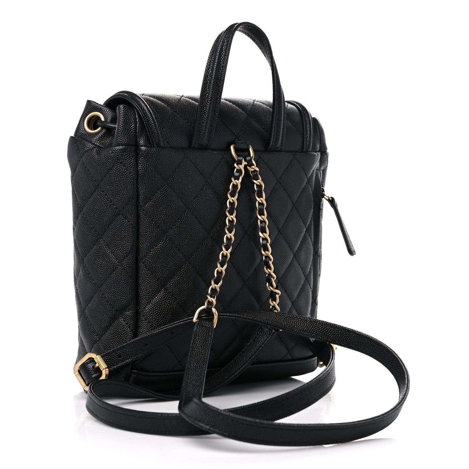 Chanel Caviar Quilted Small Filigree Backpack Black 2 of 8