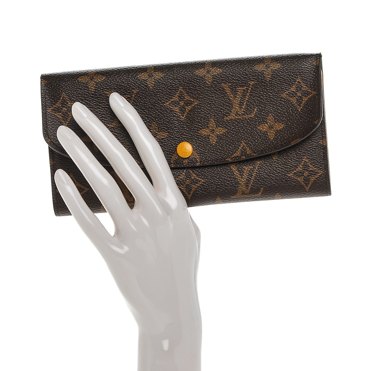 Louis Vuitton Monogram Emilie Wallet Mimosa 2 of 6