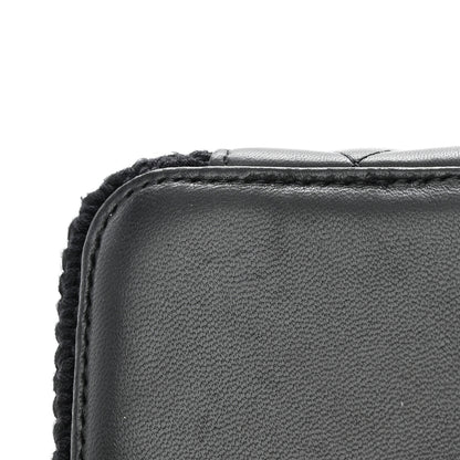 Chanel Lambskin Crochet Small Vanity Case With Chain Black 15 of 17