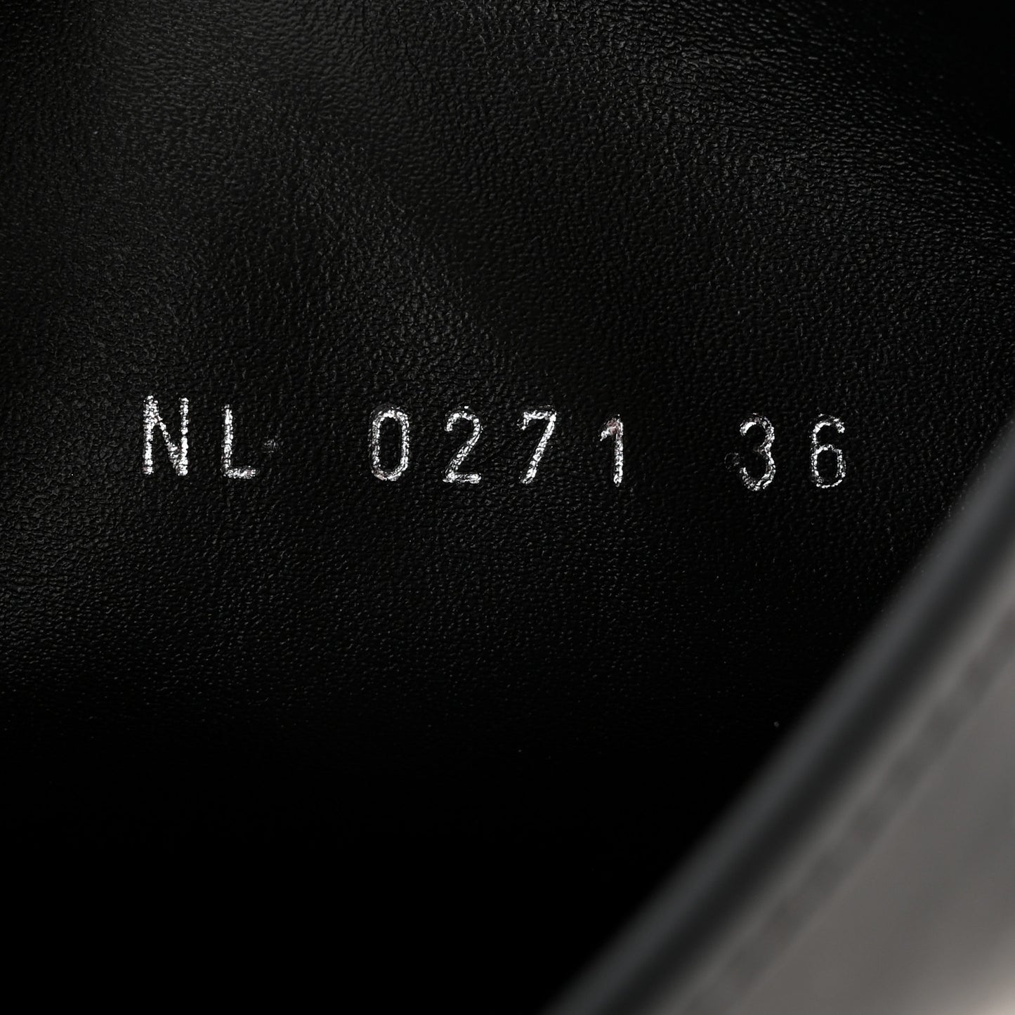 Rubber Calfskin Territory Flat Boots 36 Black