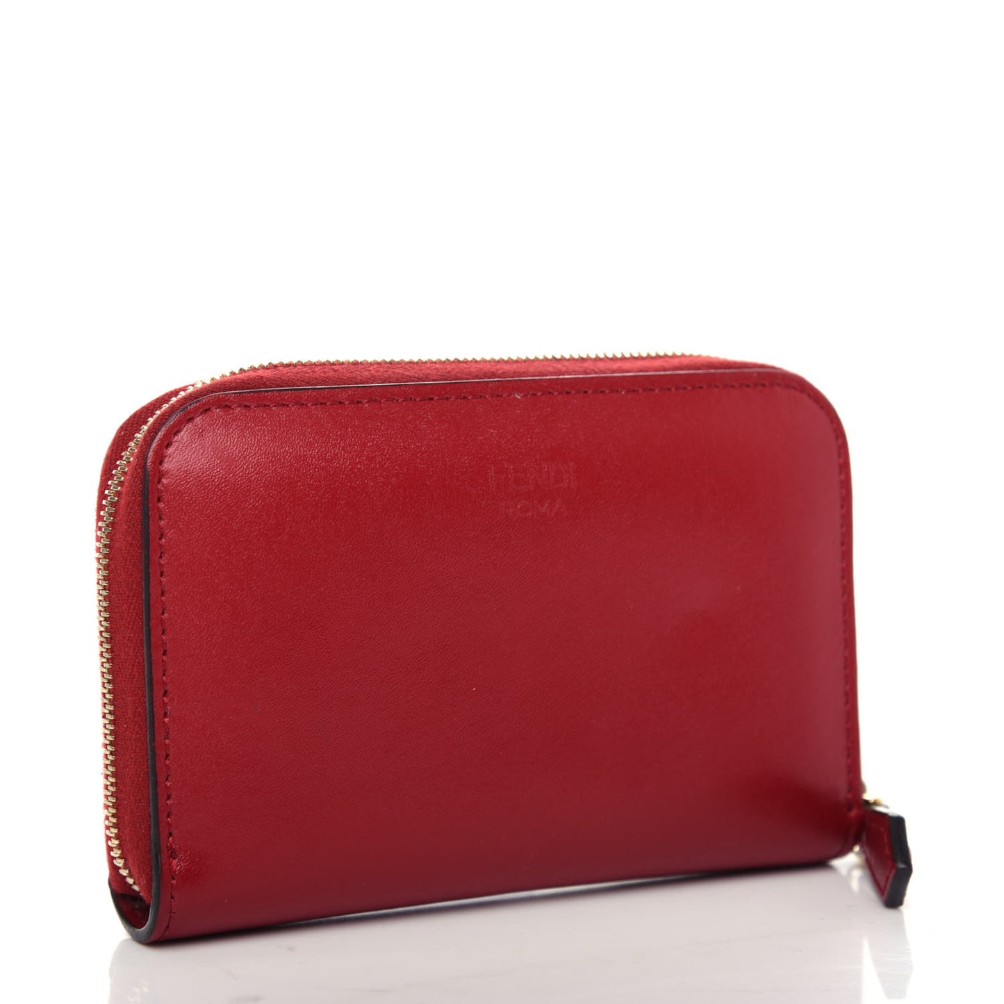 Vitello Liberty Monster Eyes Mini Zip Around Wallet Fragola