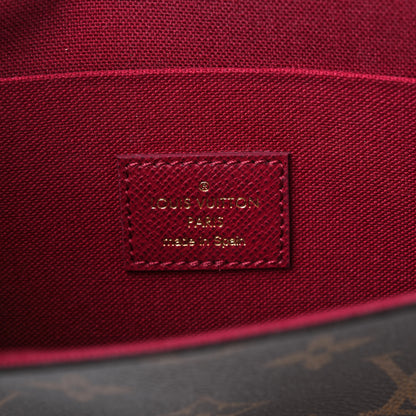 Louis Vuitton Monogram Pochette Felicie Chain Wallet Fuchsia 7 of 11