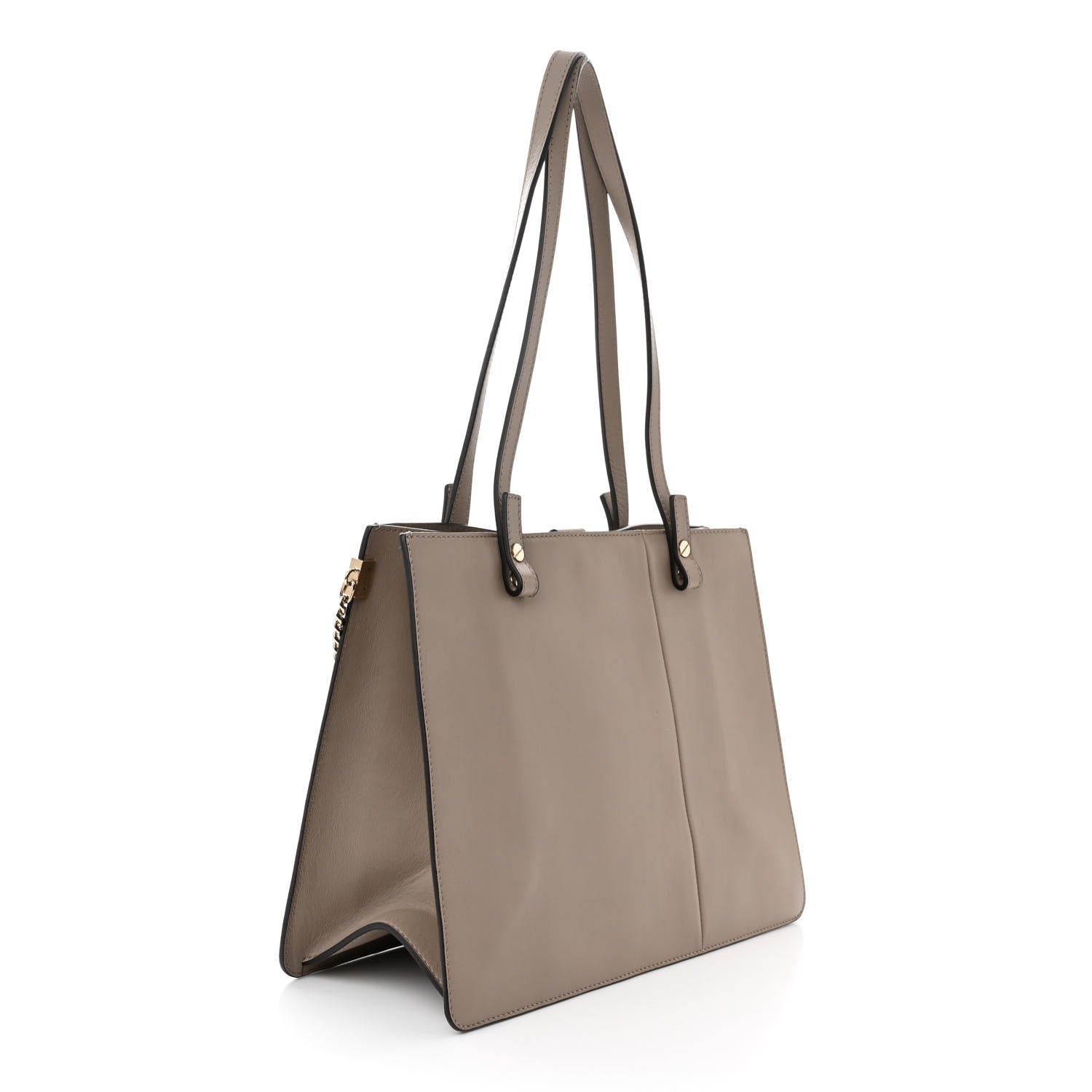 Chloe Calfskin Medium Faye Tote Motty Grey 3 of 10