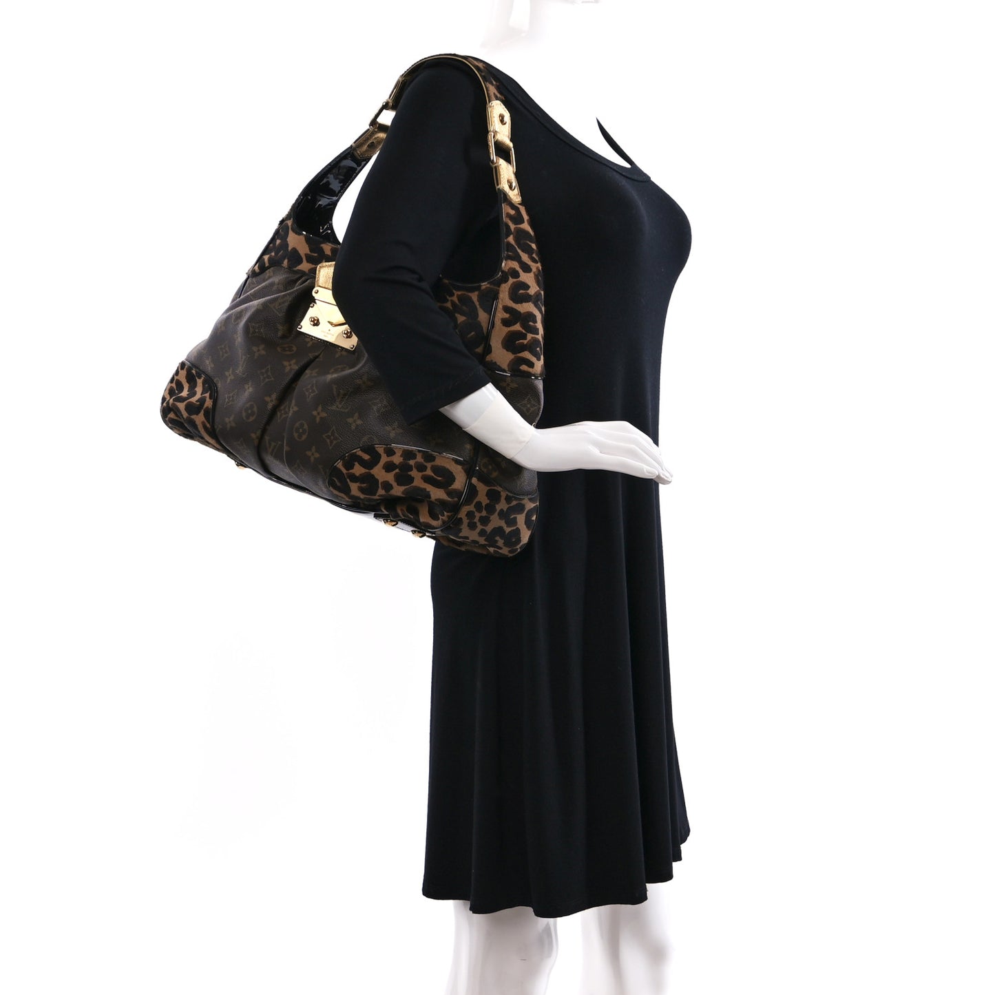 Monogram Leopard Polly