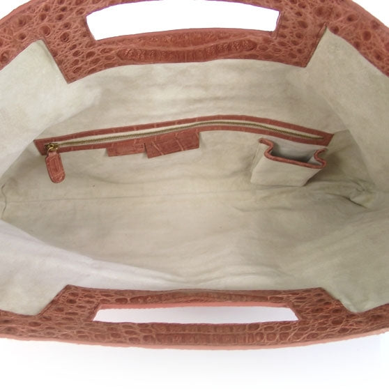 Nancy Gonzalez Crocodile Convertible Clutch Pink 6 of 8