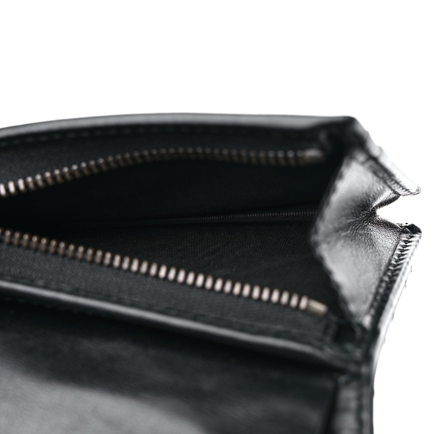 Gucci Calfskin Matelasse GG Marmont Card Case Wallet Black 5 of 11