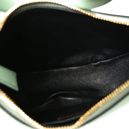 Prada Soft Calfskin Arque Shoulder Bag Acquamarina 5 of 9