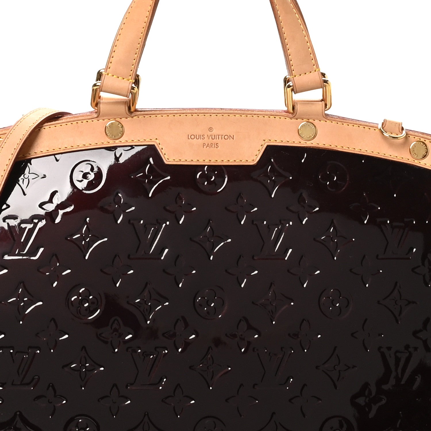 Louis Vuitton Vernis Brea GM Amarante 6 of 8
