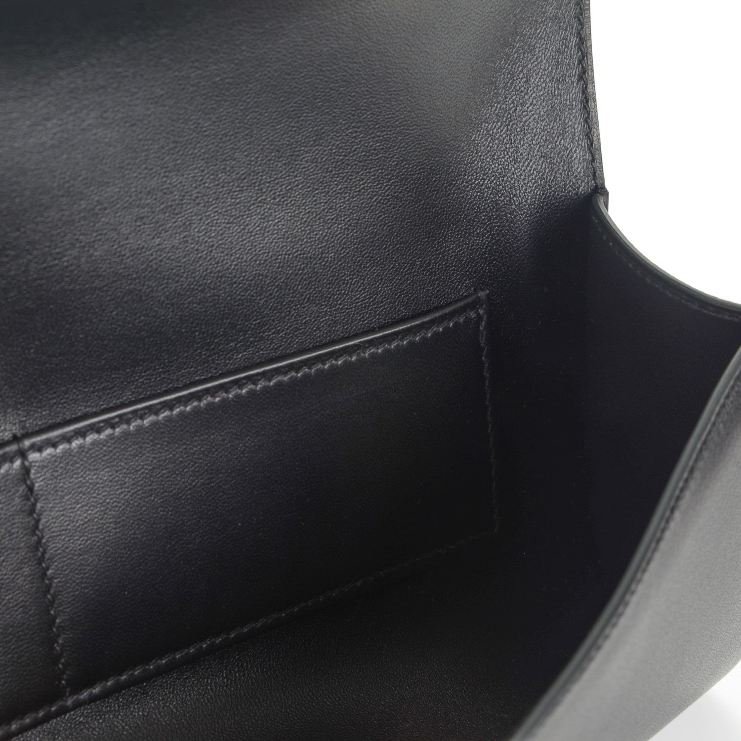 Hermes Evercolor Egee Clutch Black 17 of 18