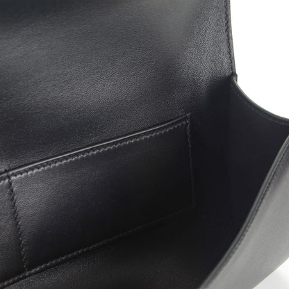 Hermes Evercolor Egee Clutch Black 17 of 18