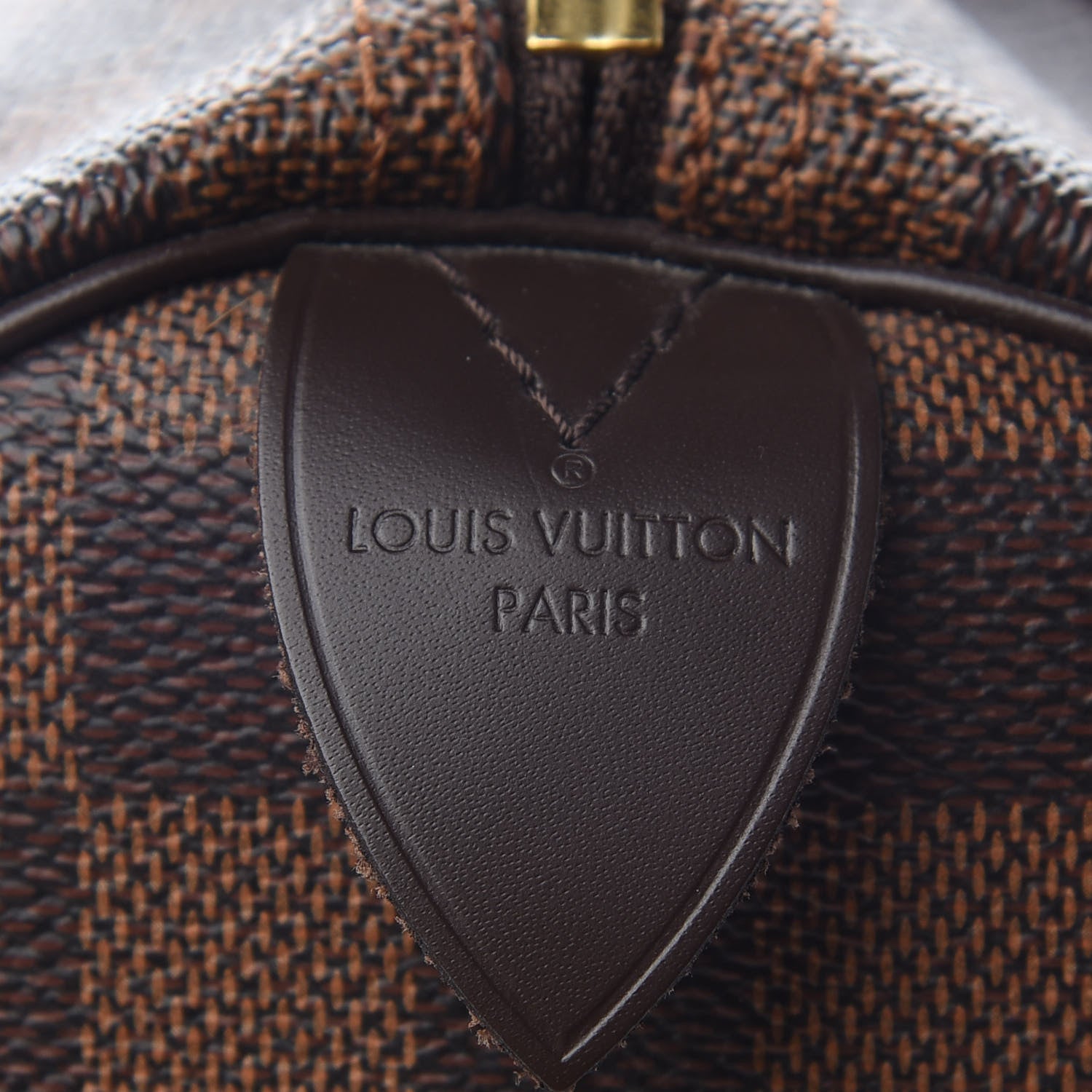 Louis Vuitton Damier Ebene Speedy 30 6 of 9