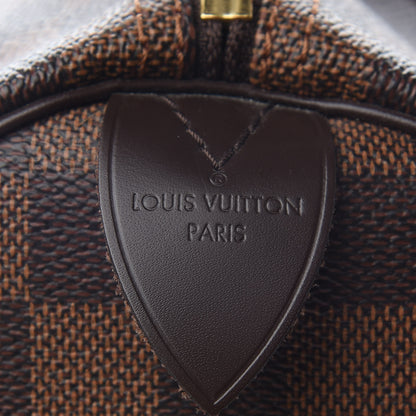 Louis Vuitton Damier Ebene Speedy 30 6 of 9