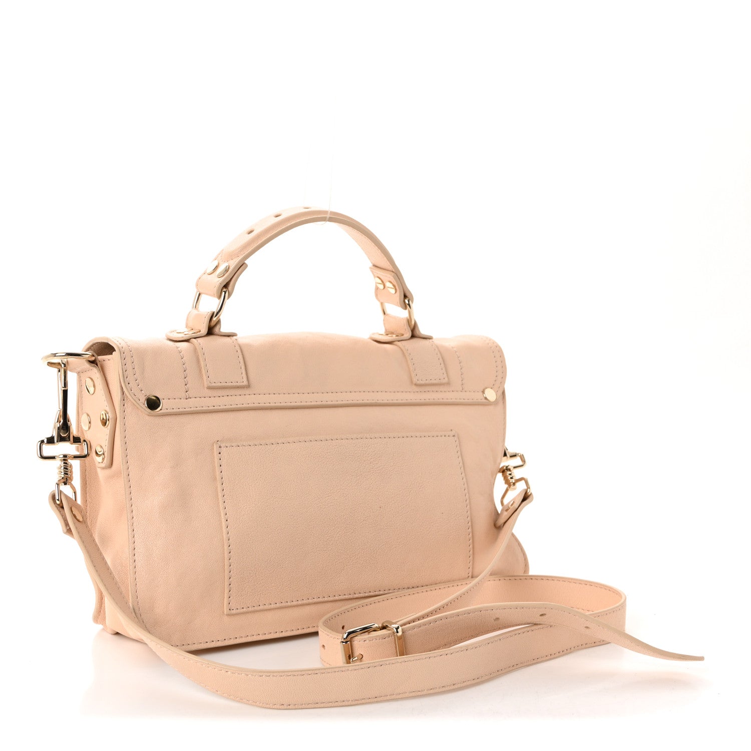 Proenza Schouler Lambskin Tiny PS1 Satchel Nude 3 of 9