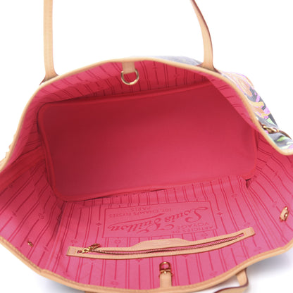 Louis Vuitton Monogram Roses Neverfull MM 5 of 10