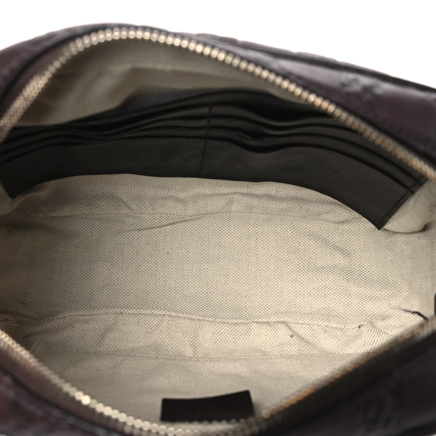 Gucci Guccissima Mini Bree Messenger Bag Chocolate 5 of 12