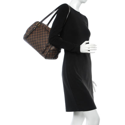 Louis Vuitton Damier Ebene Rivington GM 2 of 12