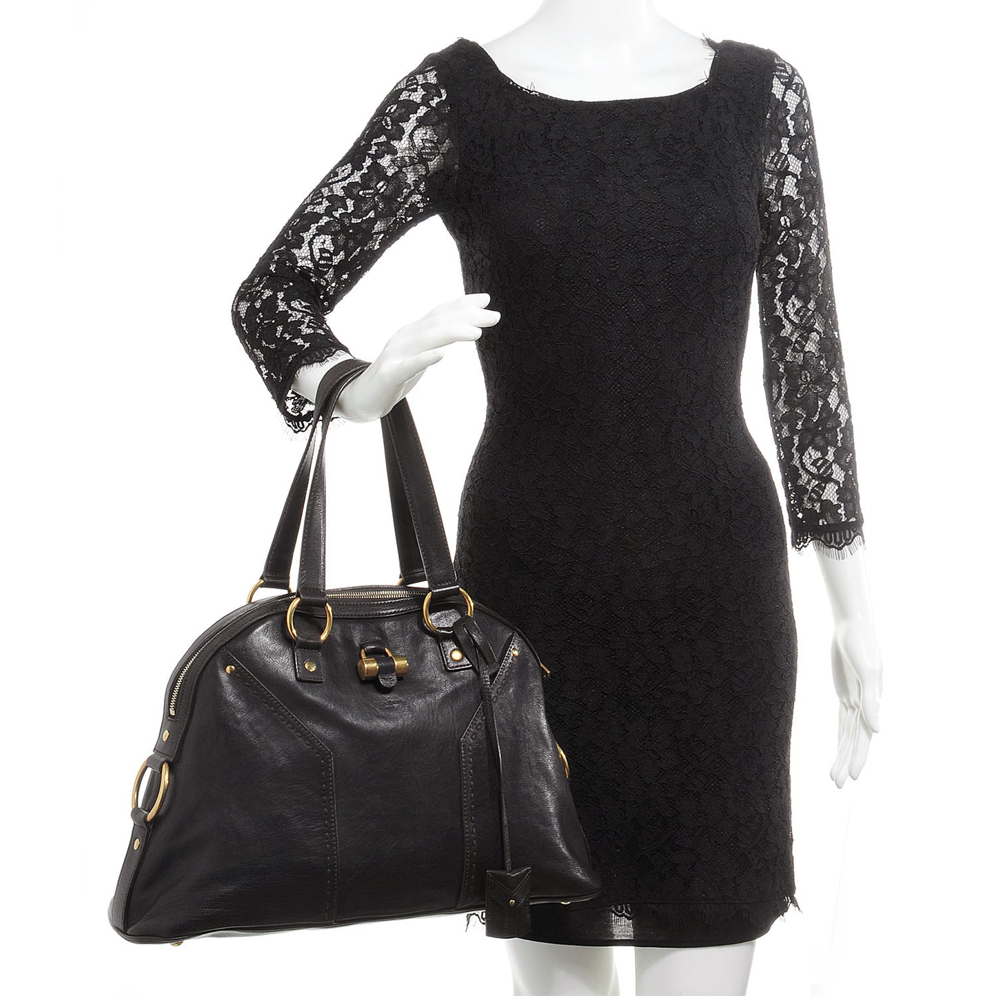 Leather Large Muse Brown