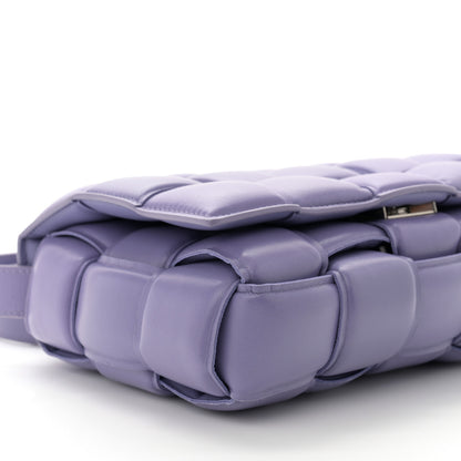 Bottega Veneta Nappa Maxi Intreccio Padded Cassette Crossbody Bag Lavender 9 of 10