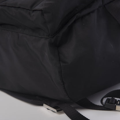 Prada Technical Nylon Double Buckle Backpack Black 6 of 10