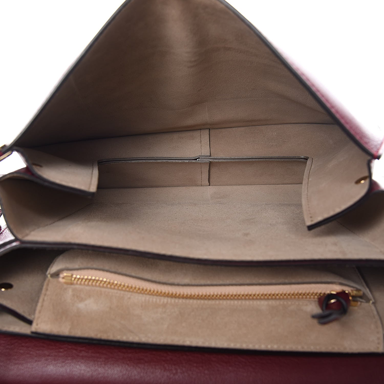Chloe Calfskin Medium Faye Shoulder Bag Sienna Red 5 of 11