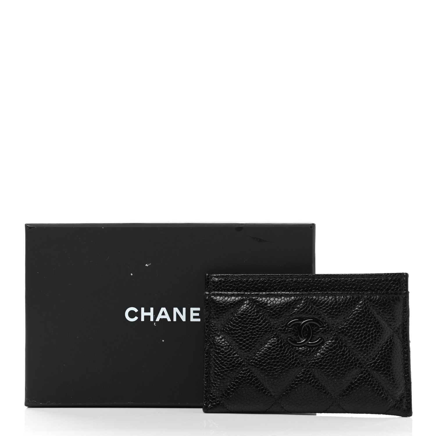 Chanel Caviar Quilted Incognito Card Holder Black 9 of 9