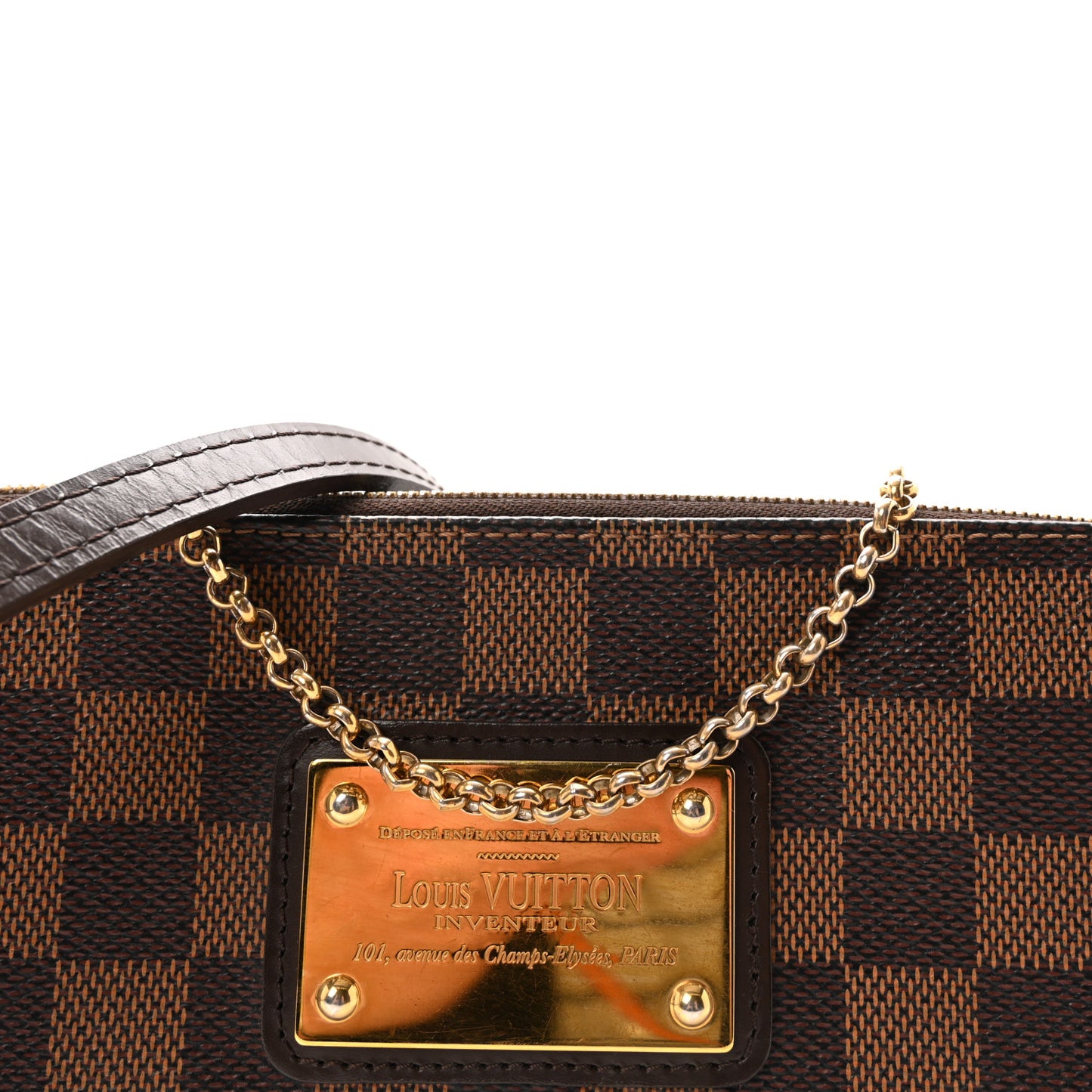 Damier Ebene Eva Clutch