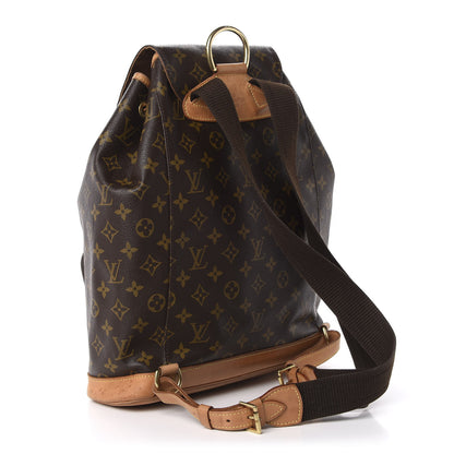 Louis Vuitton Monogram Montsouris GM Backpack 2 of 12